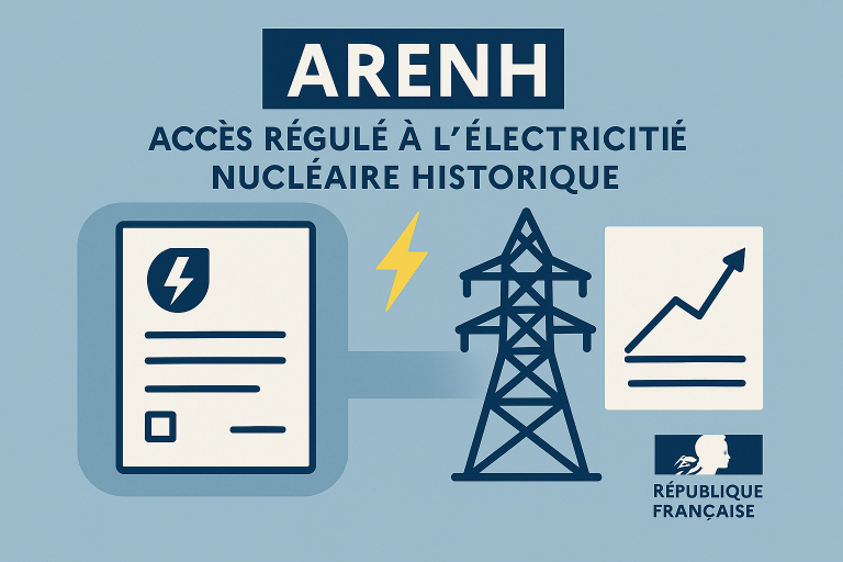 ARENH, pour Accès Régulé à l’Électricité Nucléaire Historique